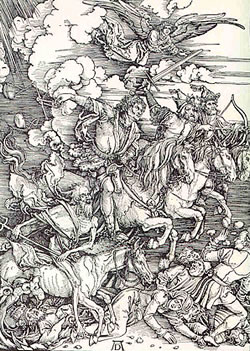 Albrecht Dürer (1498) Die vier apokalyptischen Reiter